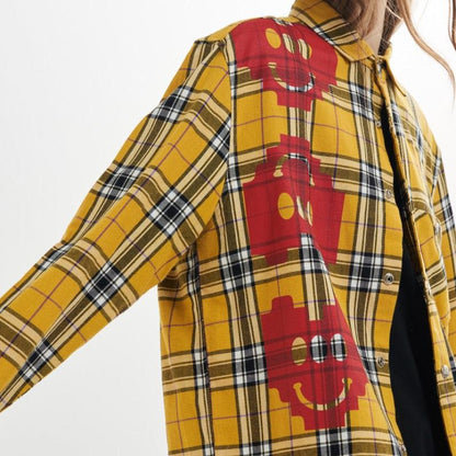 Multi Heart - Flannel Shirt