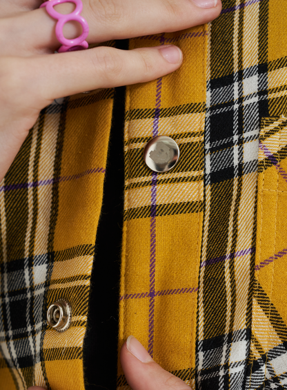 Multi Heart - Flannel Shirt